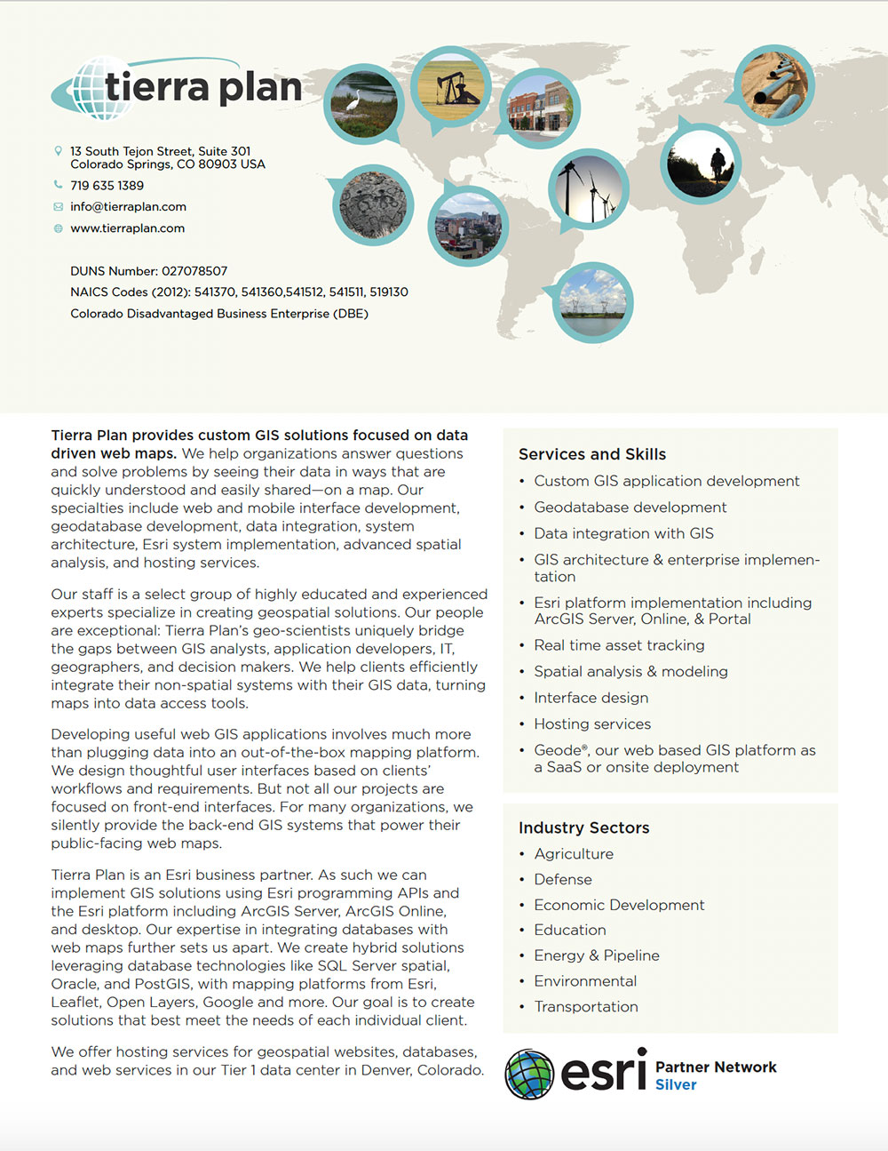 Tierra Plan Services Brochure